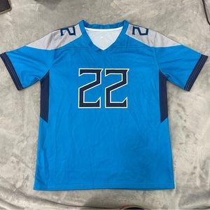 XL Blue Jersey Tennessee Titans Derrick Henry